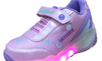 Bubble Gummers Patin Rosa De Luces